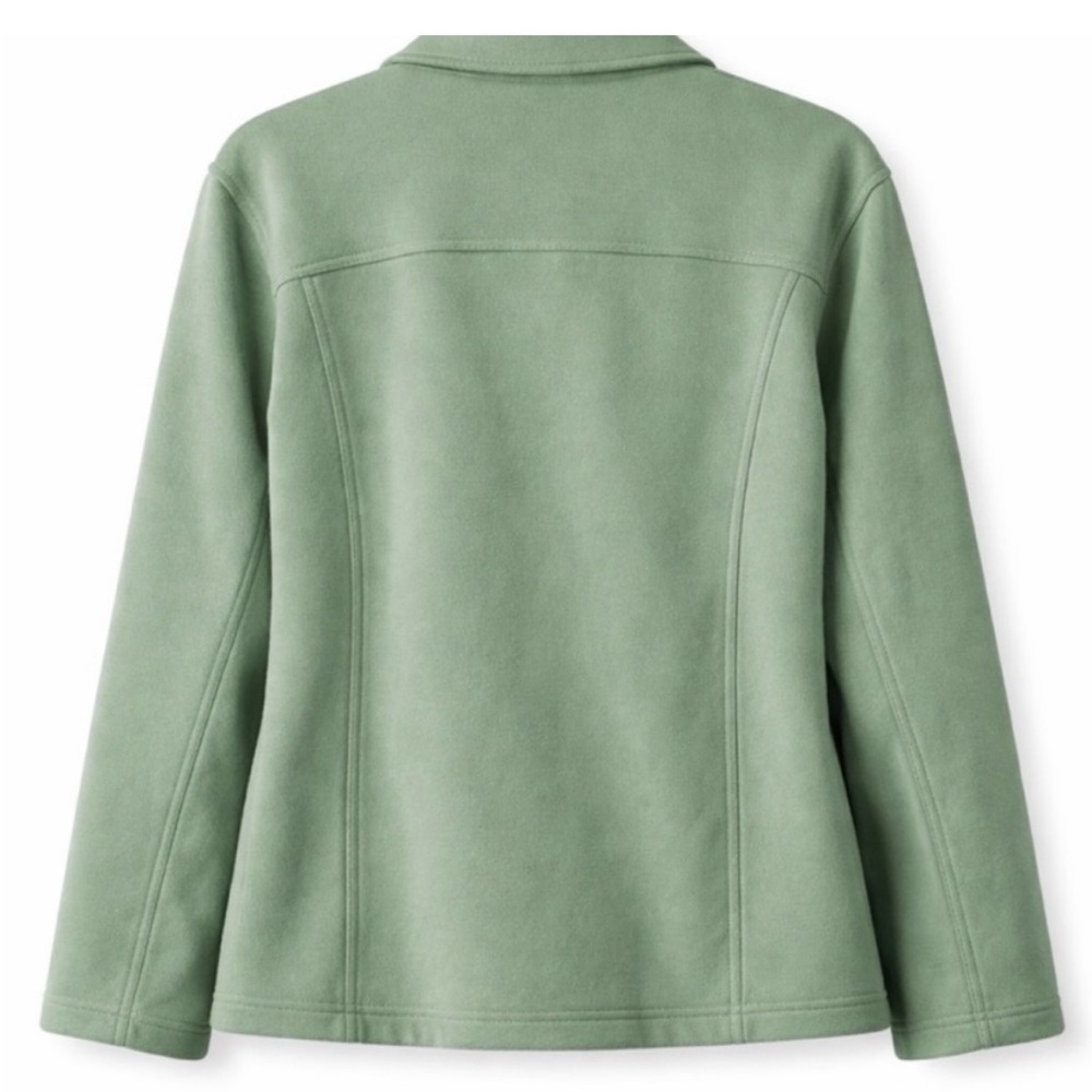 NWT Tommy Bahama Marina Del Mar French Terry Peacoat M Tropical Fern Green - Picture 3 of 10